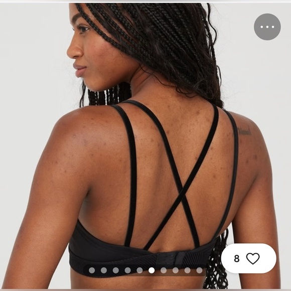 Offline by aerie velvet trim sports bra - Picture 2 of 5